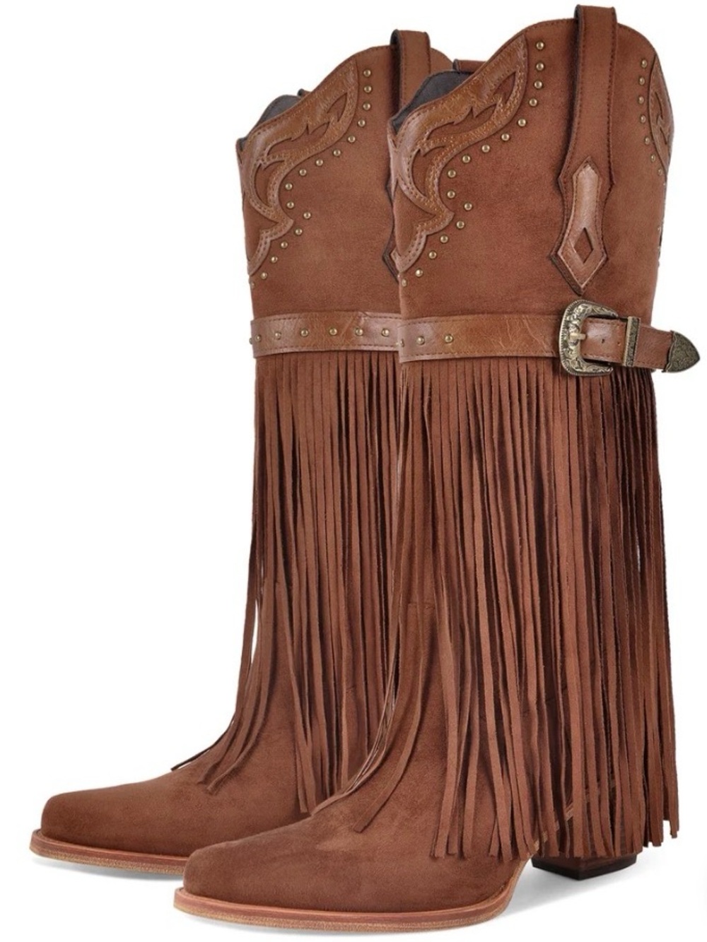 Fringe Western Cowboy Boots for Freedom NWOT